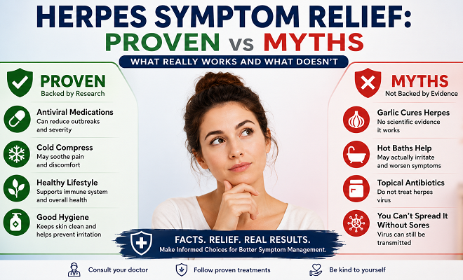 Herpes Symptom Relief: What’s Proven and What Isn’t
