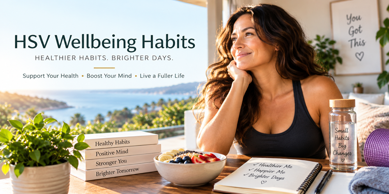 Everyday Habits That Can Support Your Wellbeing With HSV